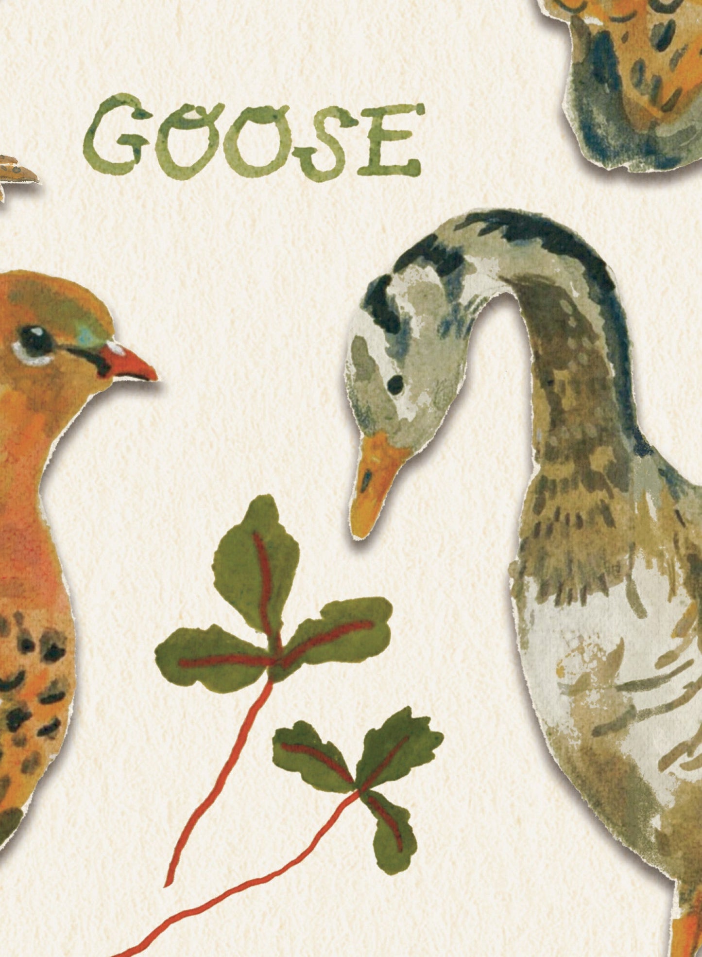 A Feathered Flock, Poster